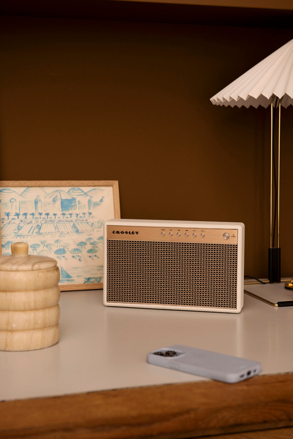 Crosley Montero Bluetooth Kaiutin (Valkoinen)