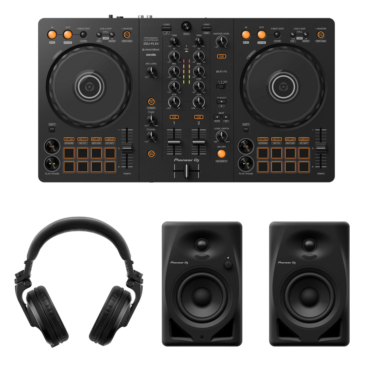 Pioneer DJ FLX4 Aloituspaketti
