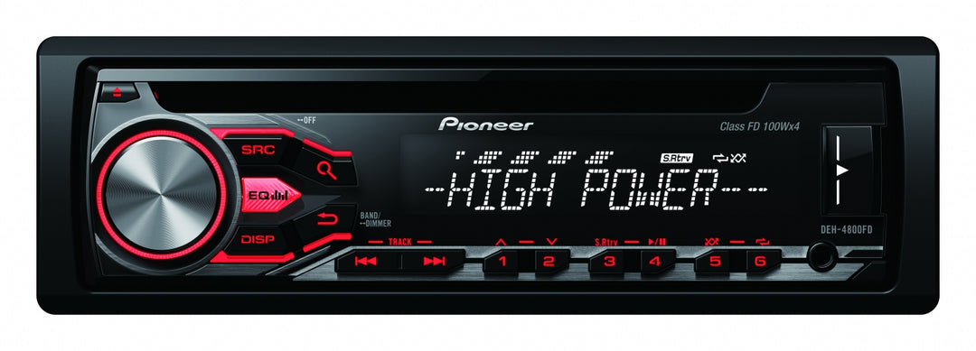 Pioneer DEH-4800FD High power 1-DIN Autostereo