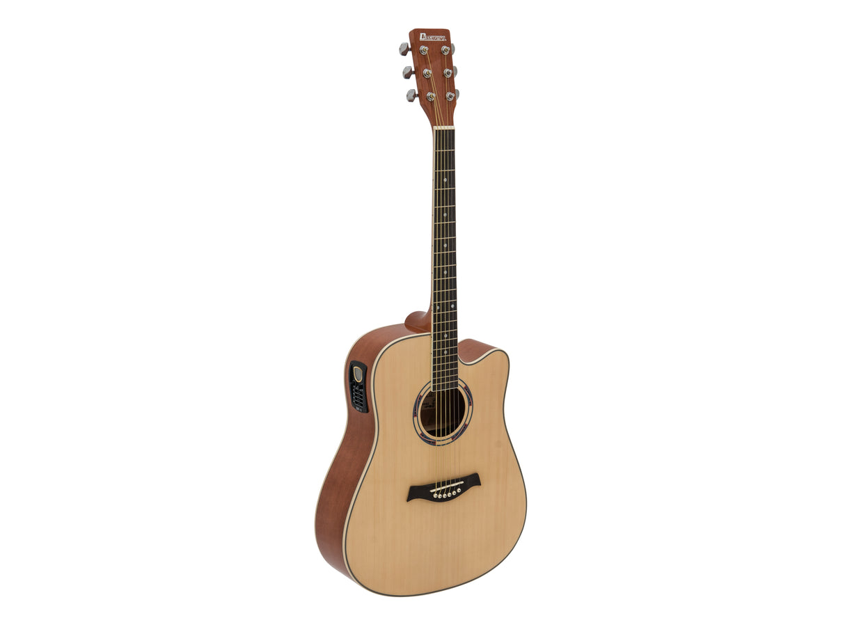 DiMavery DR-520 Western Guitar - Luonnollinen