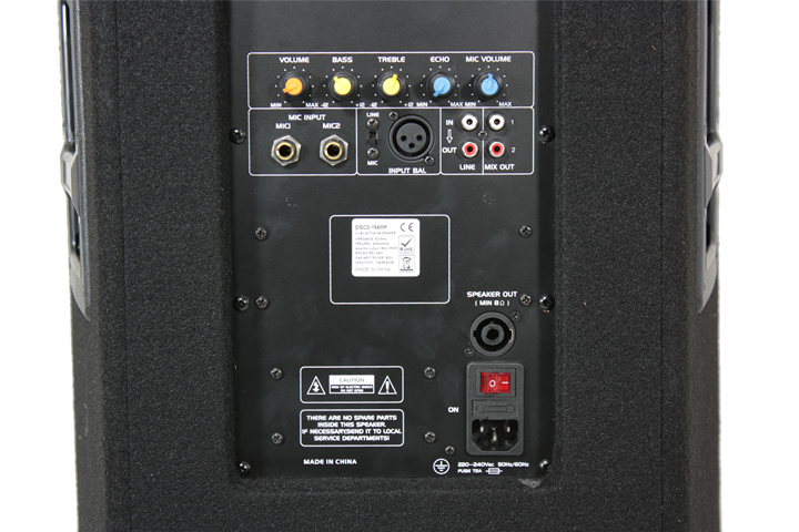 Ibiza 3-tie aktiivinen PA-kaiutin