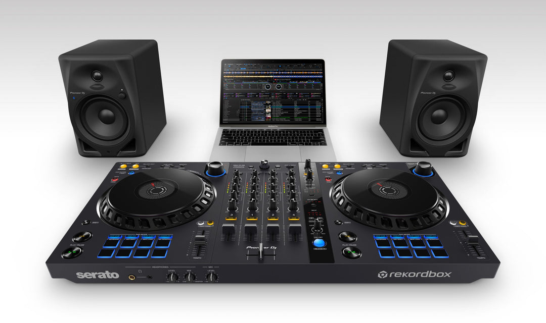 Pioneer DJ DM-50D-BT - Studiomonitorit m. Bluetooth (Musta)