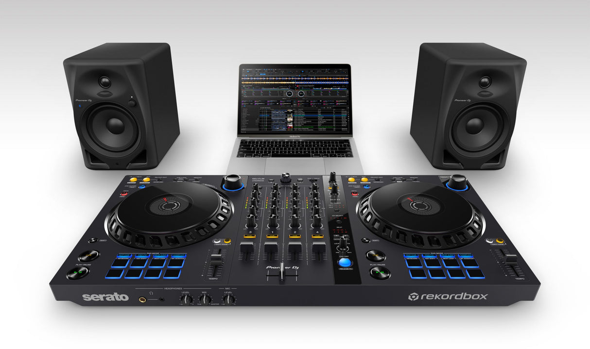Pioneer DJ DM-50D-BT - Studiomonitorit m. Bluetooth (Musta)