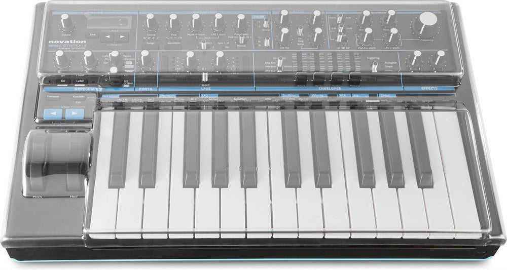 Decksaver Suoja cover tuotteelle Novation Bass Station II