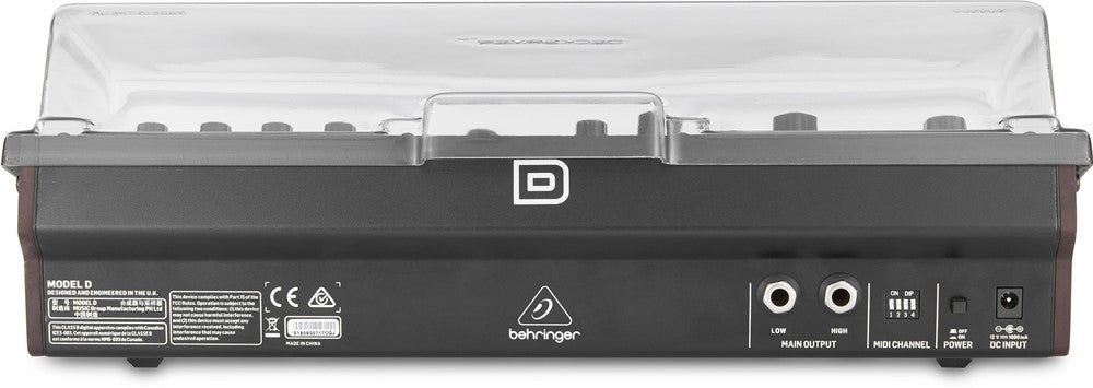 Decksaver-suojus cover Behringer Model D:lle