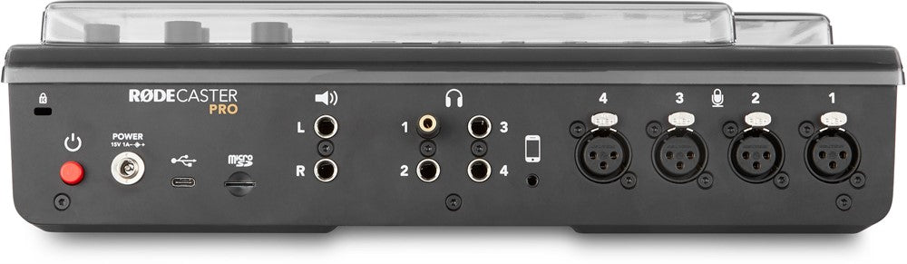 Decksaver Suojus cover Rode Rodecaster Pro -laitteelle