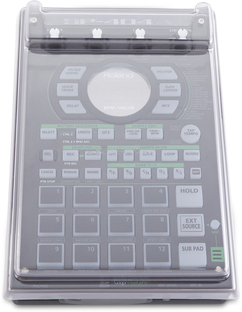 Decksaver Suoja cover Roland SP404, SP404A & SP404SX -laitteille