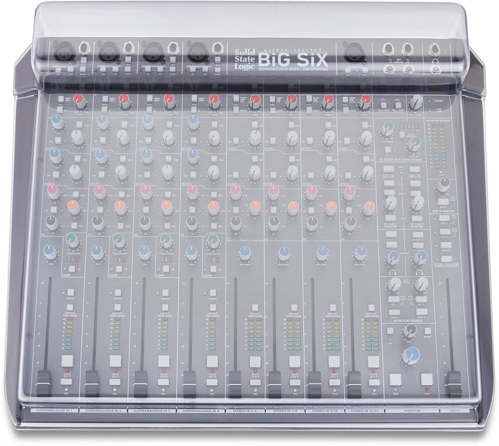 Decksaver Suoja cover tuotteelle Solid State Logic Big Six