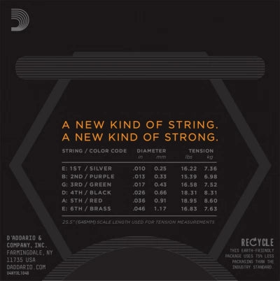 Daddario NYXL kitarajouset (10-46)
