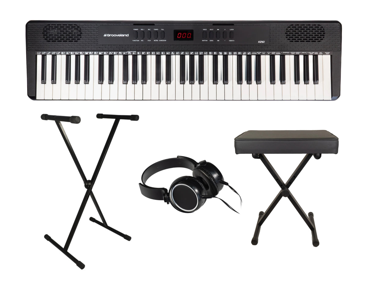 Grooveland E261 Kosketinsoittimet Startpaketti