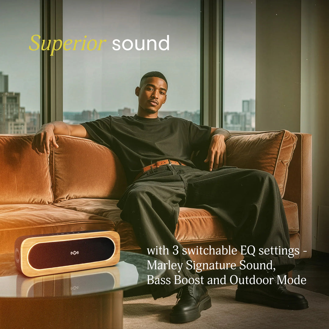 MARLEY Get Together 3 Bluetooth Kaiutin (Musta) UUSI!