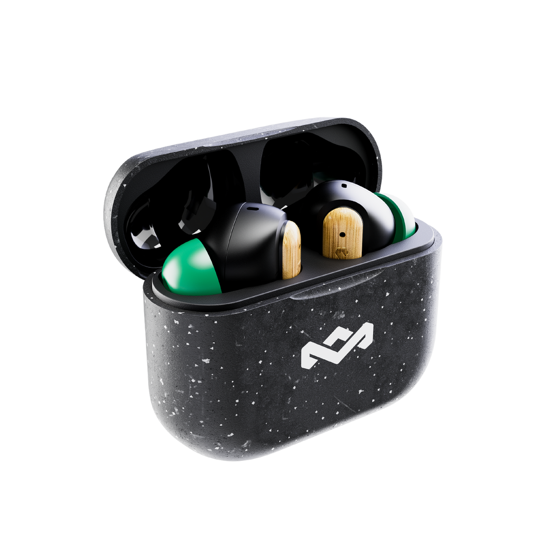 Marley Little Bird True Wireless -kuulokkeet, musta
