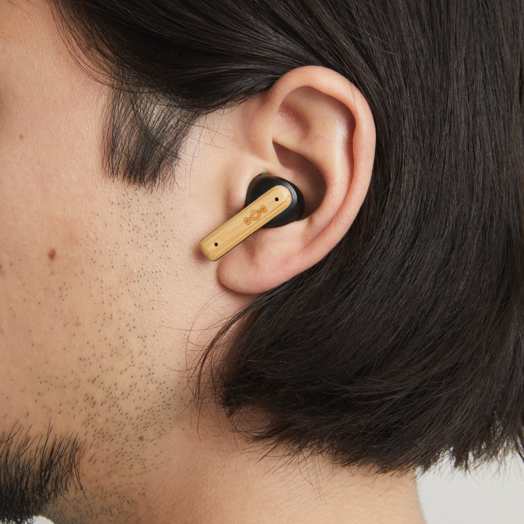 Marley Little Bird True Wireless -kuulokkeet, musta