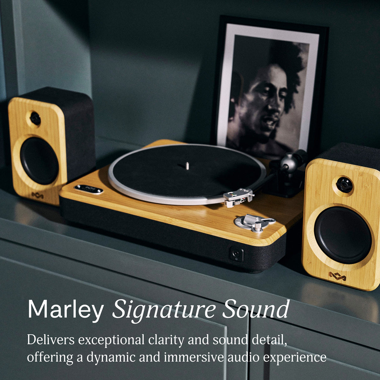 House of Marley Stir It Up Bluetooth Levytsoitin (Musta)