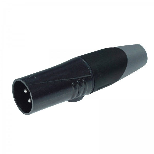 Enova 3-Pin XLR uros kaapeli pistoke, musta