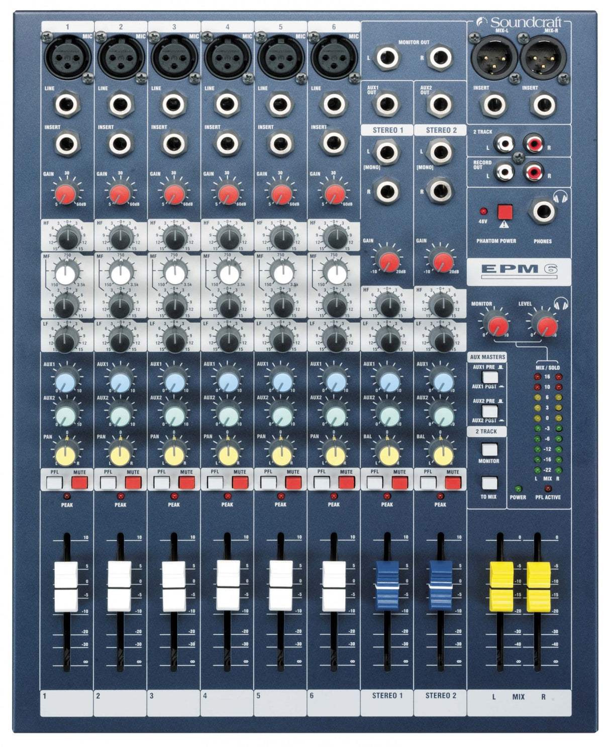 Soundcraft EPM6-sekoitin