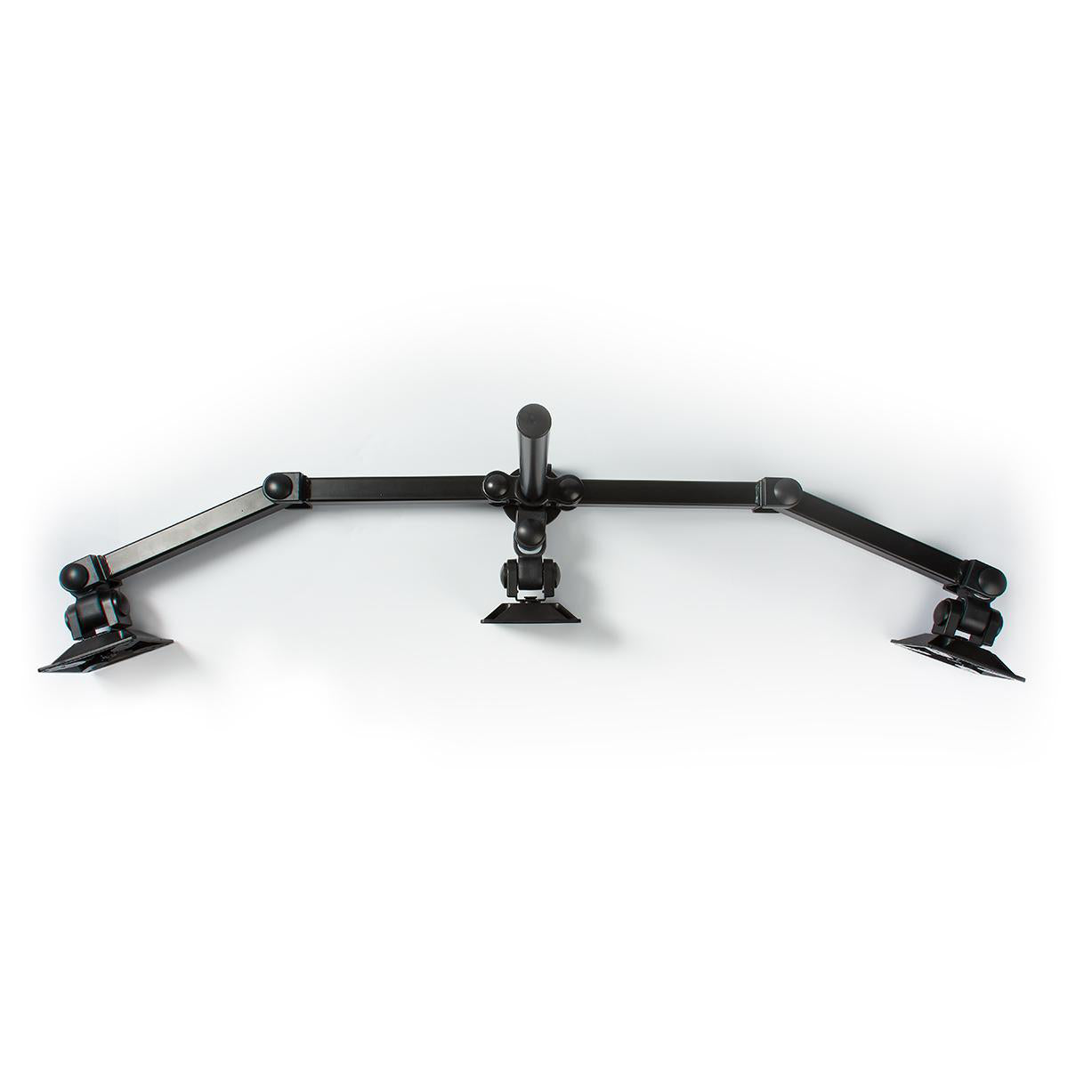 Ergonominen Näyttöteline 3 näytölle (14-24")