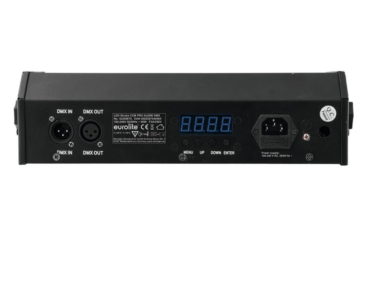 Eurolite LED Stroboskooppivalo COB PRO w. DMX (8x20W)