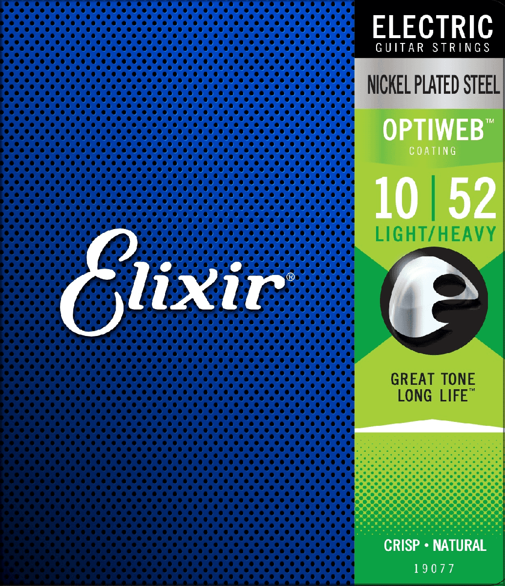 Elixir Optiweb kitarajouset (Light/Heavy, 10-52)