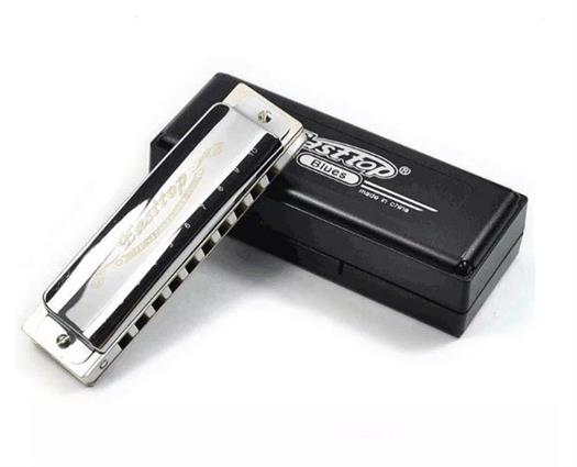 Easttop harmonikat Blues Harp T008 - Tone Bb