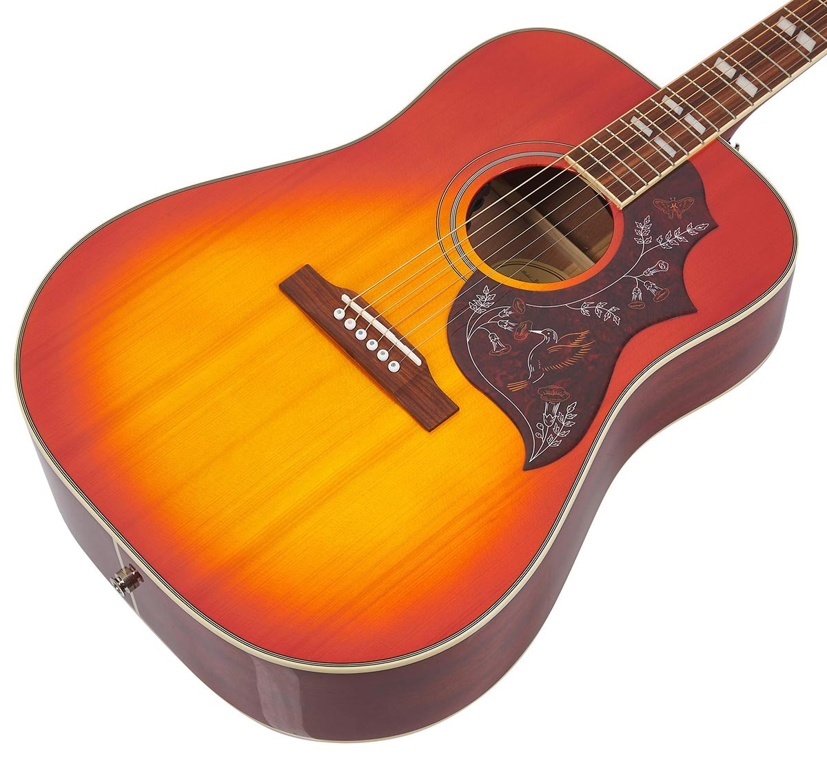 Epiphone Hummingbird Studio Western kitara (Faded Cherry )