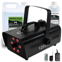 Marconi 1200W 6 LED Fog Machine Bundle