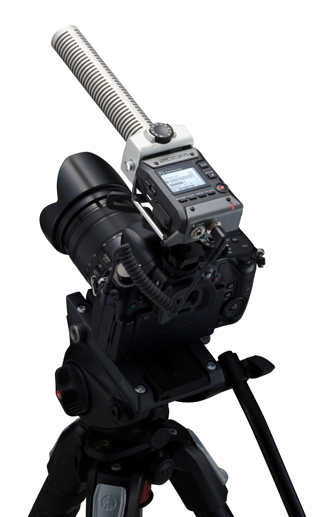 Zoom F1-SP Field Recorder + Shotgun mikrofoni