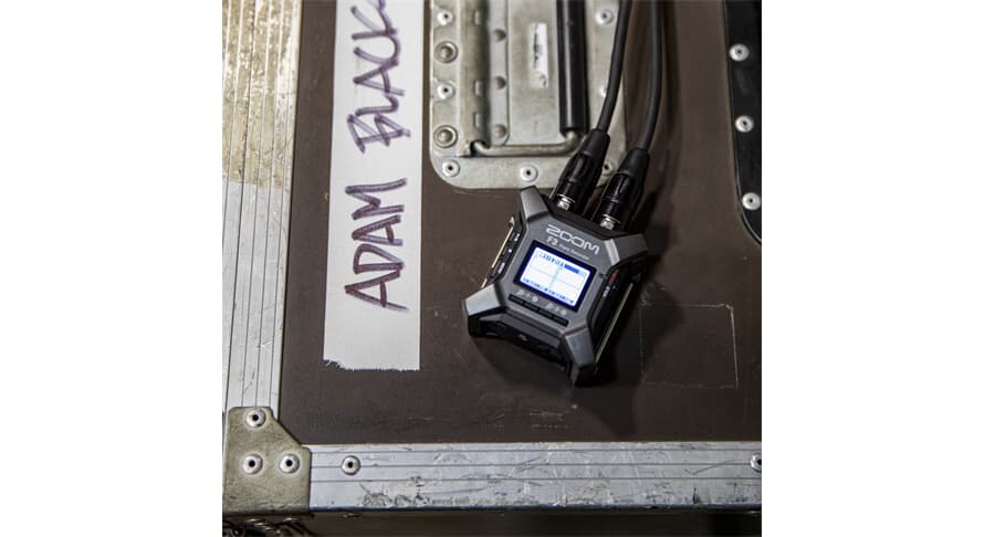 Zoom F3 Tallennin