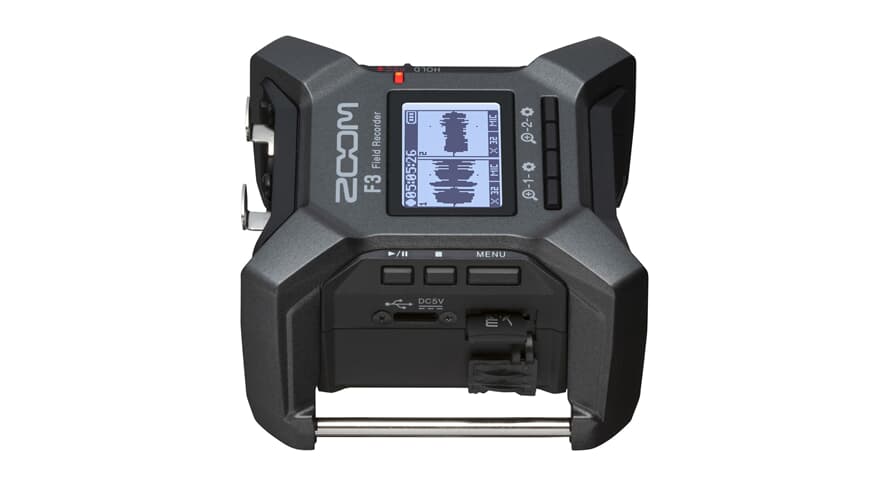 Zoom F3 Tallennin