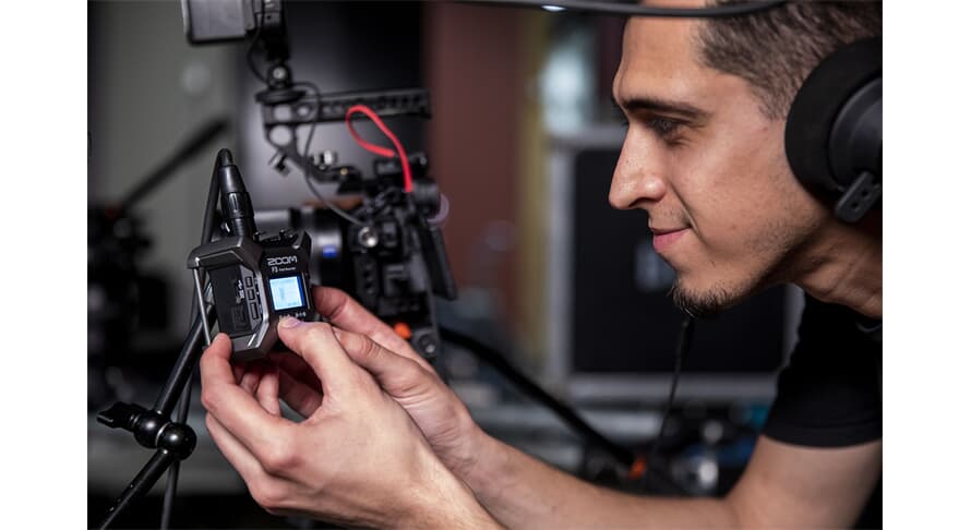 Zoom F3 Tallennin