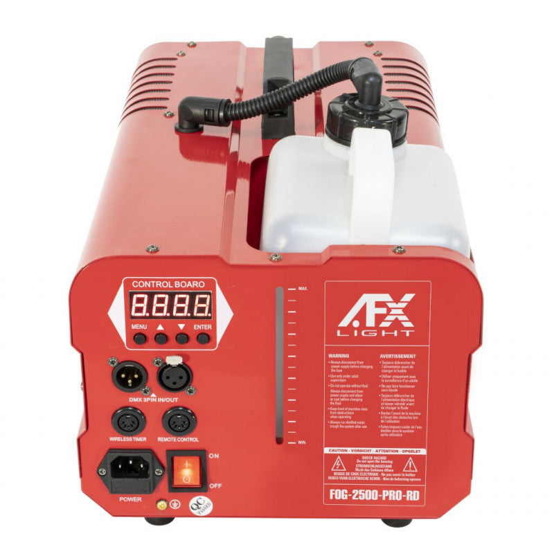 AFX FOG 2500 savukone (2500W, punainen) Paketti