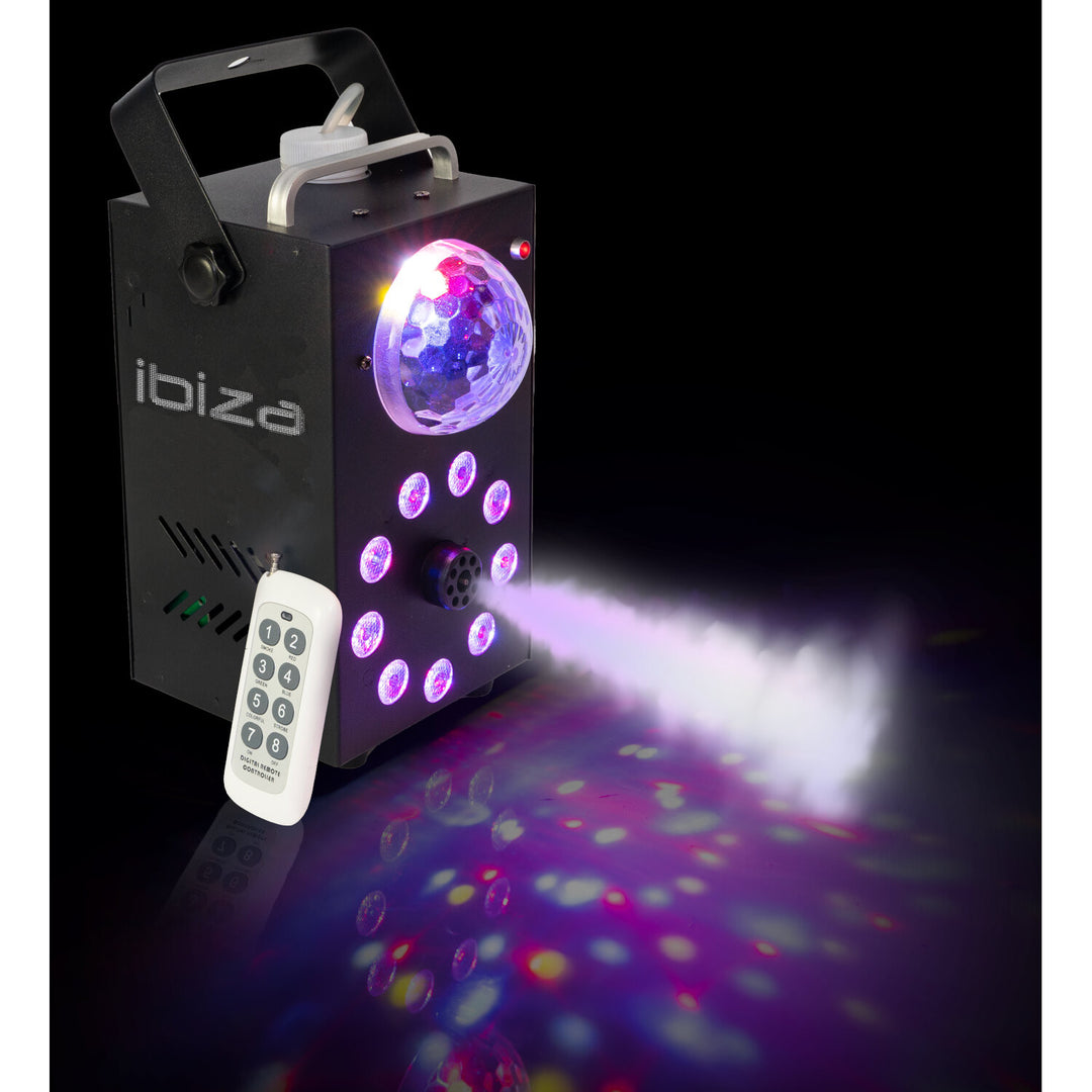 Ibiza Fog Machine RGB:llä ja Astro Efektillä (700W)