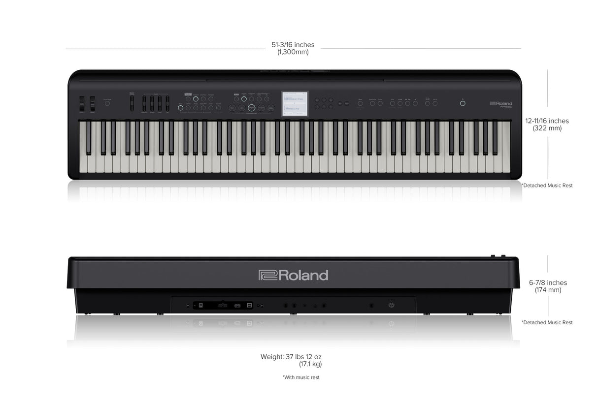Roland FP-E50 Sähköpiano (musta)