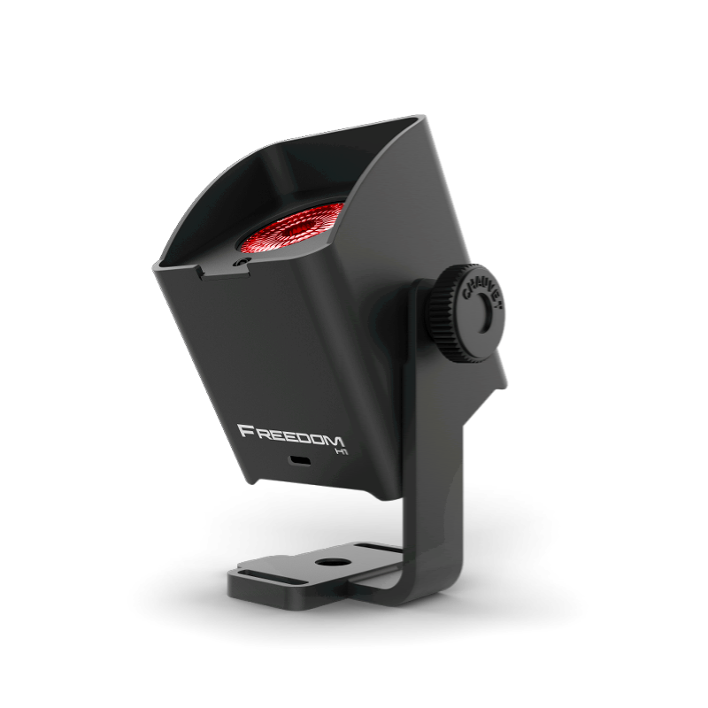 Chauvet FREEDOM H1 paristovalaisin 4 kpl kotelon kanssa (musta)