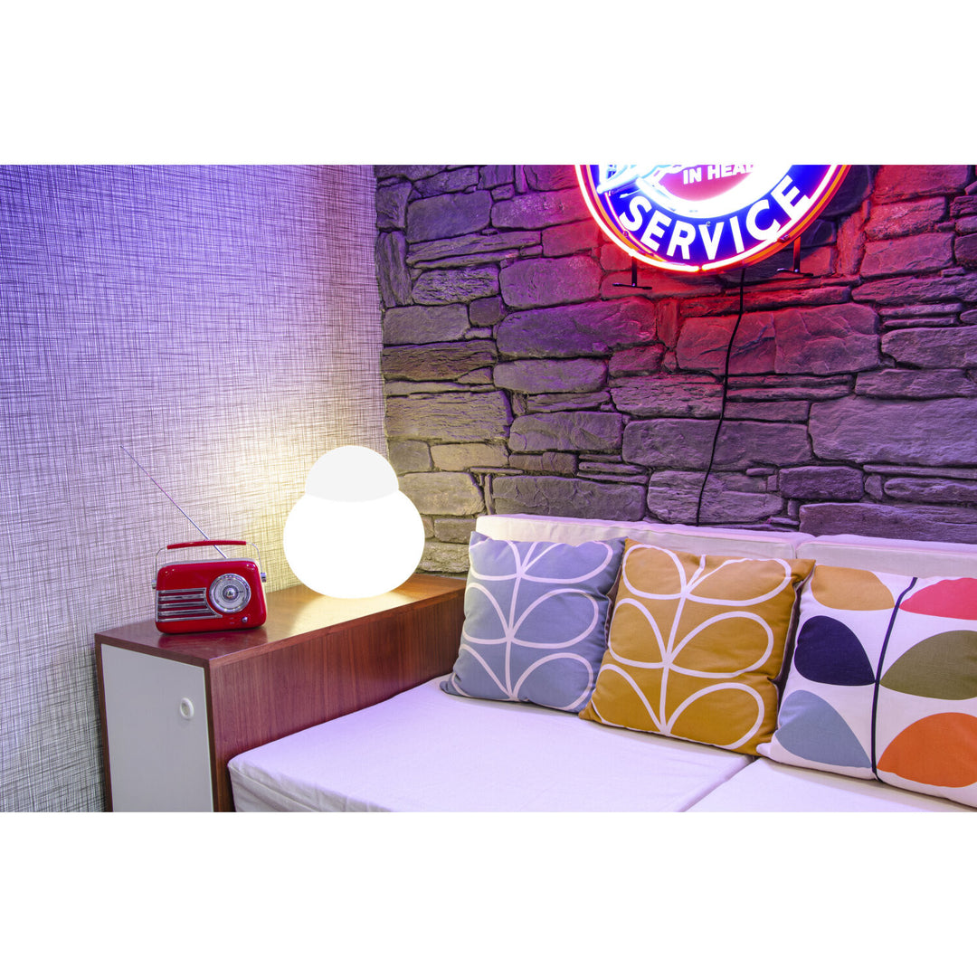 Madison Retro Radio Bluetoothilla ja FM:llä (Punainen)