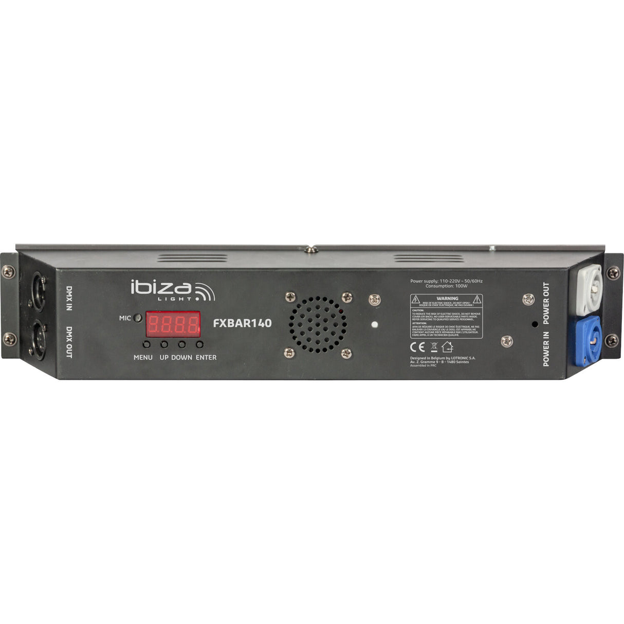 Ibiza LED FXBar140 56x 3-in-1 RGB LEDit