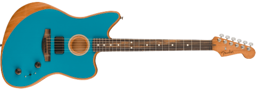 Fender American Acoustasonic Jazzmaster Sähkökitara (Ocean Turquoise)
