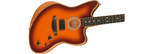 Fender American Acoustasonic Jazzmaster sähkökitara (Tobacco Sunburst )