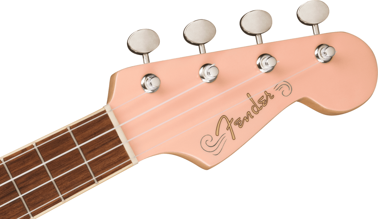 Fender Fullerton Jazzmaster Ukulele (Shell Pink)
