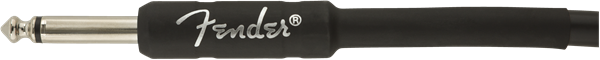 Fender Ammattikäyttöön tarkoitettu kitarakaapeli (musta, 3m)