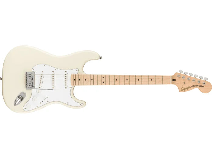 Fender Squier Affinity Stratocaster Sähkökitara Aloituspaketti (Olympic White)