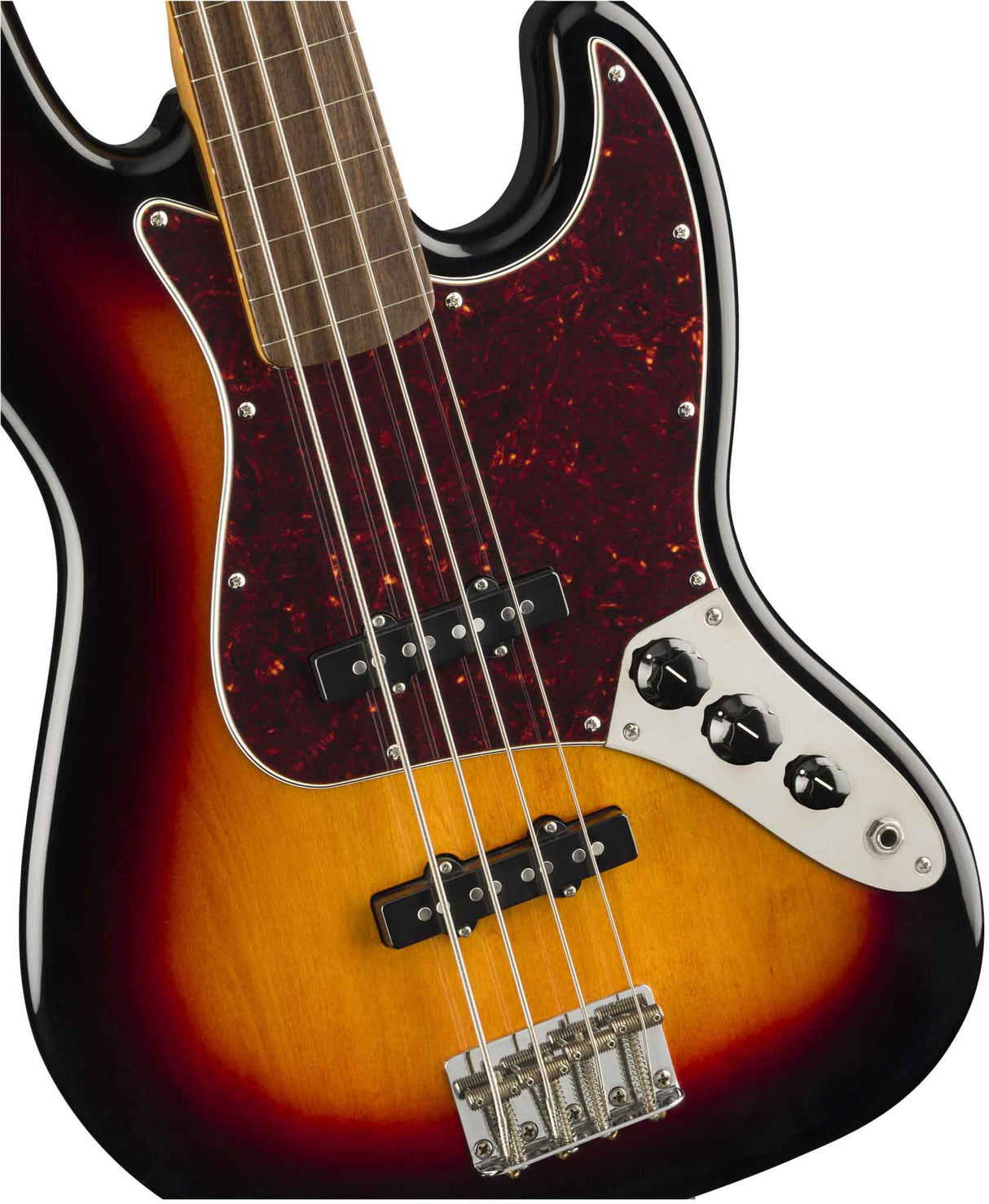 Fender Squier Classic Vibe '60s Jazz Electric Bass Fretless (Sunburst)