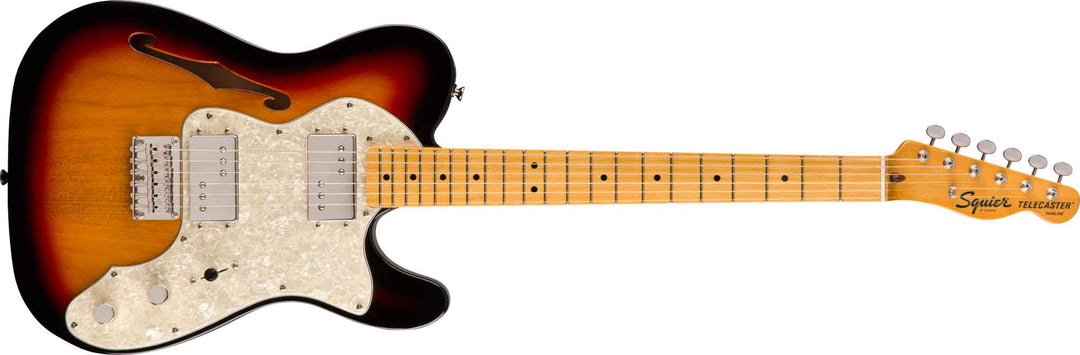 Fender Squier Classic Vibe '70s Custom Telecaster Thinline Sähkökitara (Sunburst)