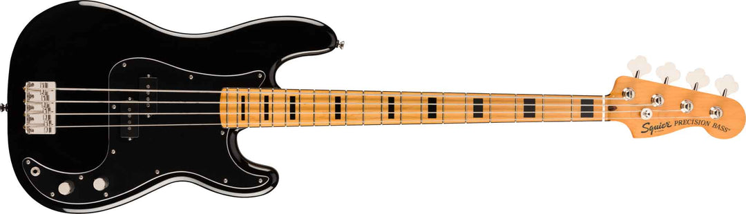 Fender Squier Classic Vibe '70s Precision Sähköbasso (Musta)