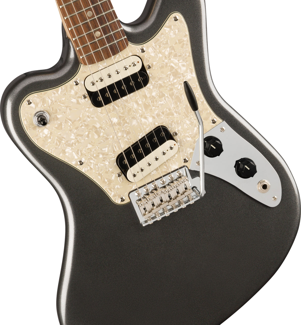 Fender Squier Paranormal Super-Sonic sähkökitara (Graphite Metallic )