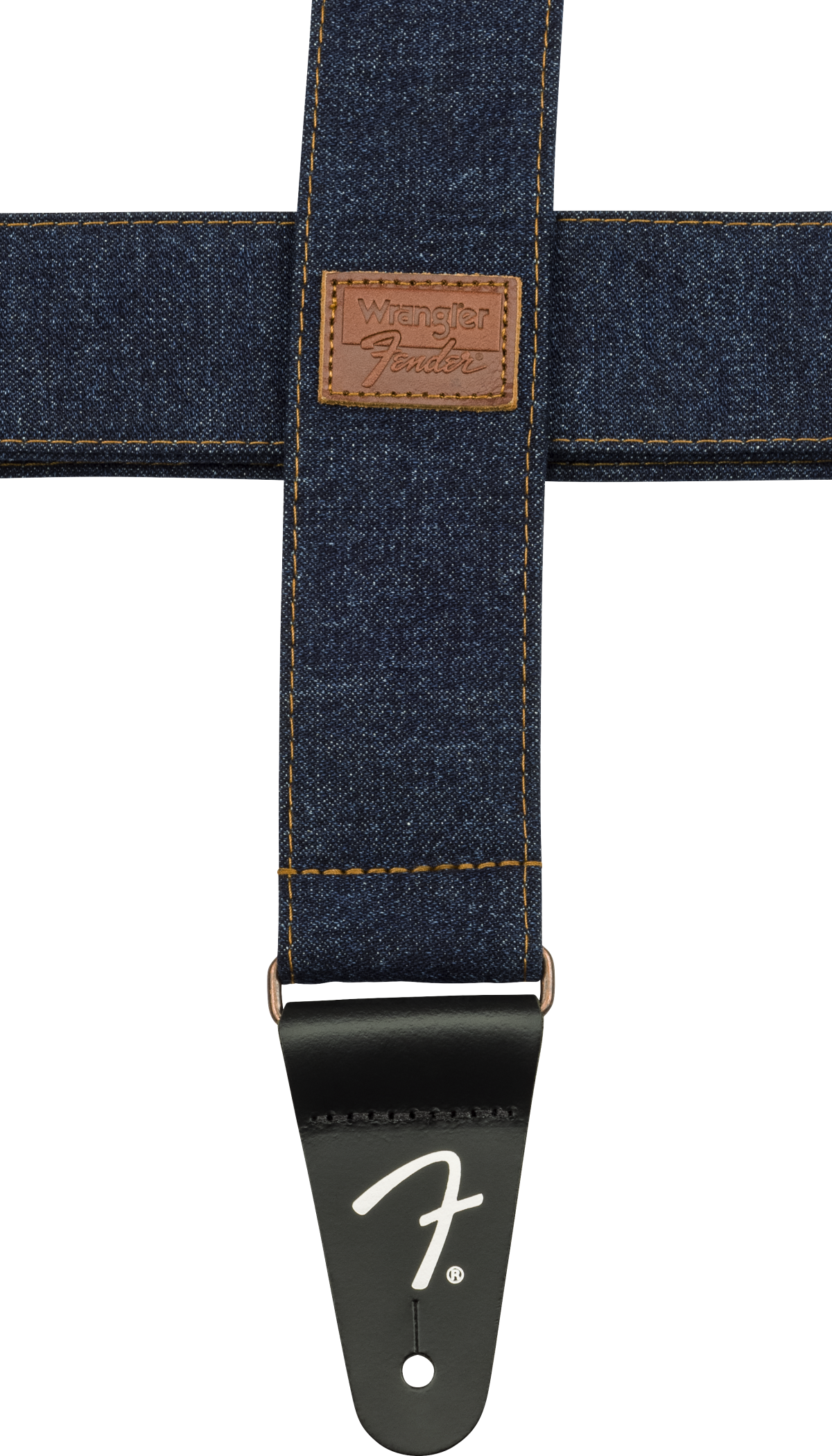 Fender x Wrangler Denim kitarahihna (Dark Indigo, 2")