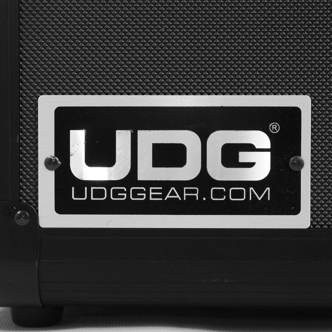 UDG Ultimate Pick Foam Flight Case Reloop RP-2000MK4/PLX-CRSS12 Musta