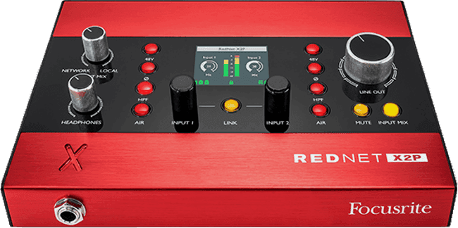 Focusrite RedNet X2P -äänikortti