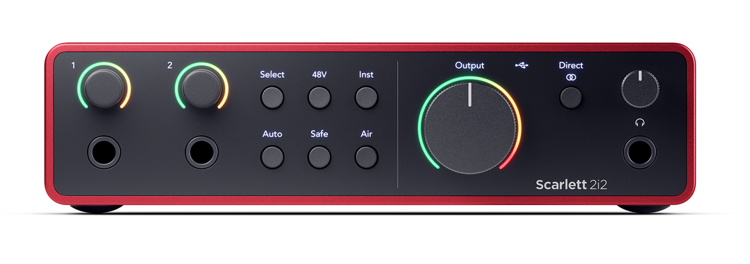 Focusrite Scarlett 2i2 Studio 4th Gen Äänikortit Paketti