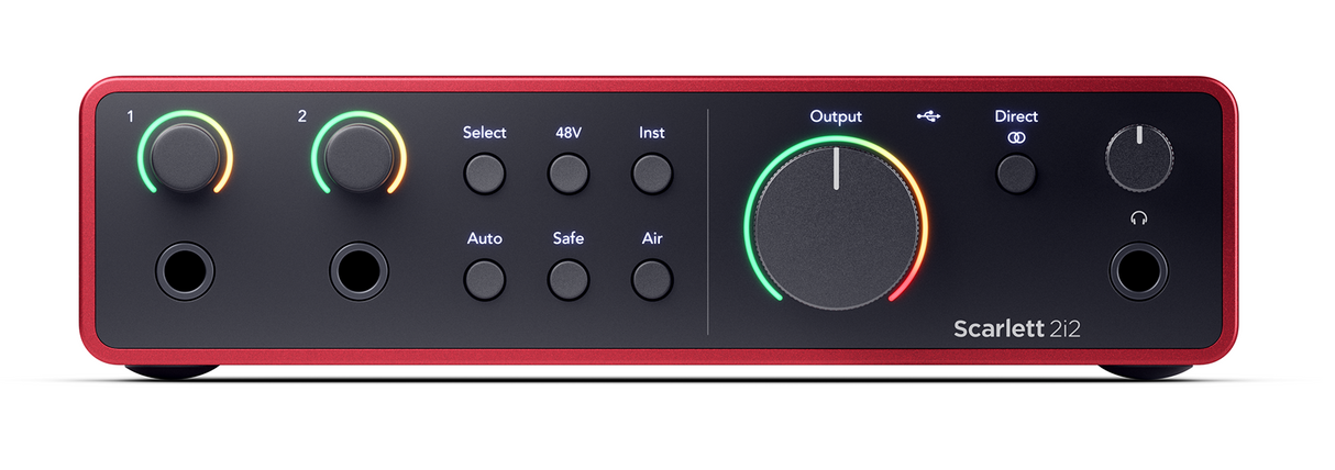 Focusrite Scarlett 2i2 Studio 4th Gen Äänikortit Paketti